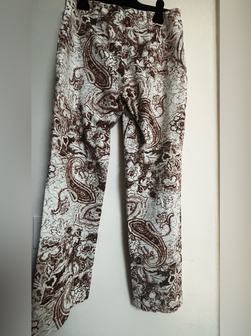 Equestrian Designs Santa Barbara Paisley
Stretch Pants Hidden Zipper Vintage M